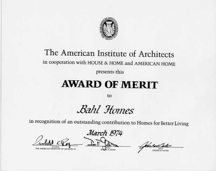 AIA Award of Merit