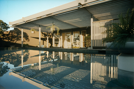 View of Pool from low Angle