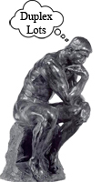 Picture of the Thinker Statue