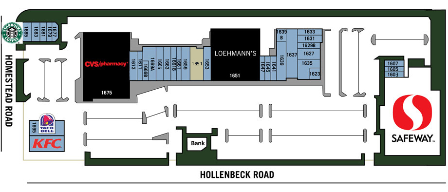 Loehmann's Site Plan