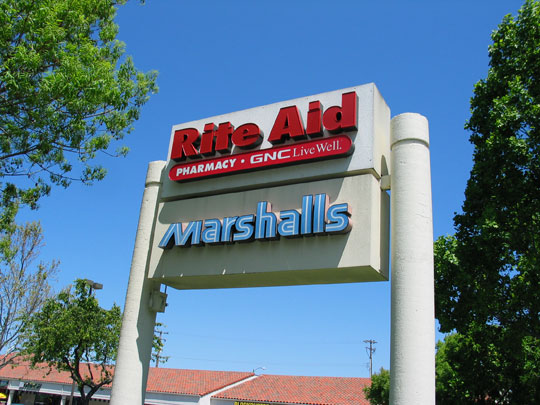 Marshall Rite Aid Sign