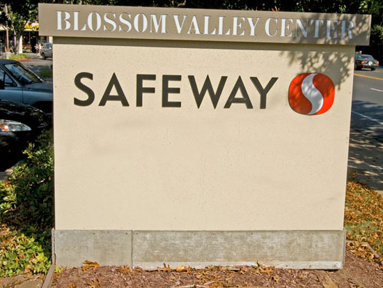 Blossom Valley Sign