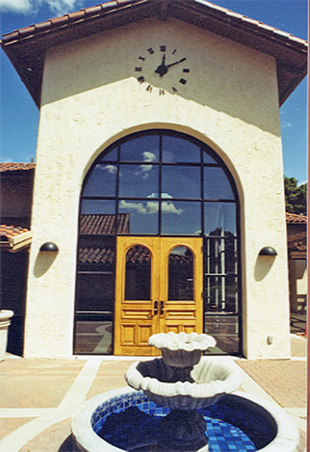 Entrance to the Restaurant